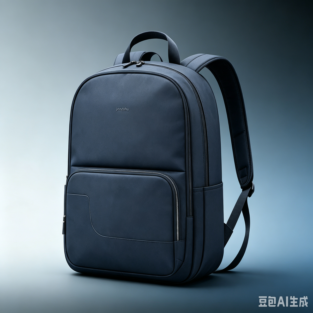Jandshu Ultra Lightweight Business Backpack, Deep Slate Blue 14-15.6 Inch Laptop Bag